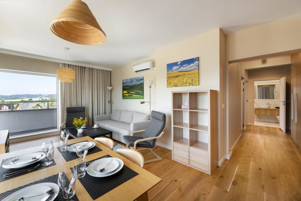 Apartament Widokowy - Penthouse Z Tarasem Kudowa-Zdrój Buitenkant foto
